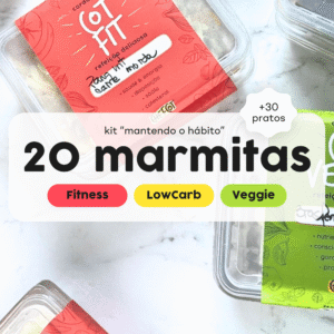 Chefcot - Kit 20 marmitas "montando o hábito"